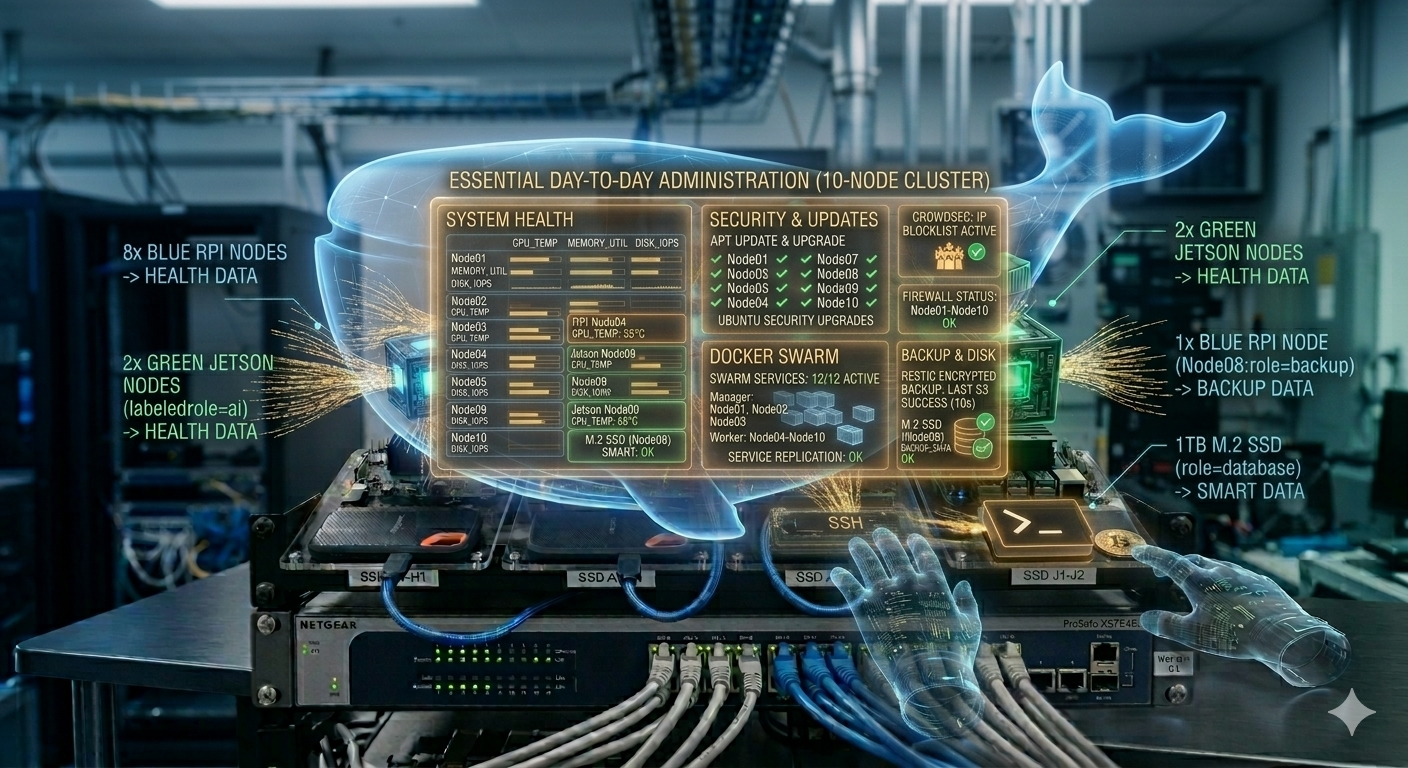 📝 Post 17: Guía de Administración Diaria del Clúster