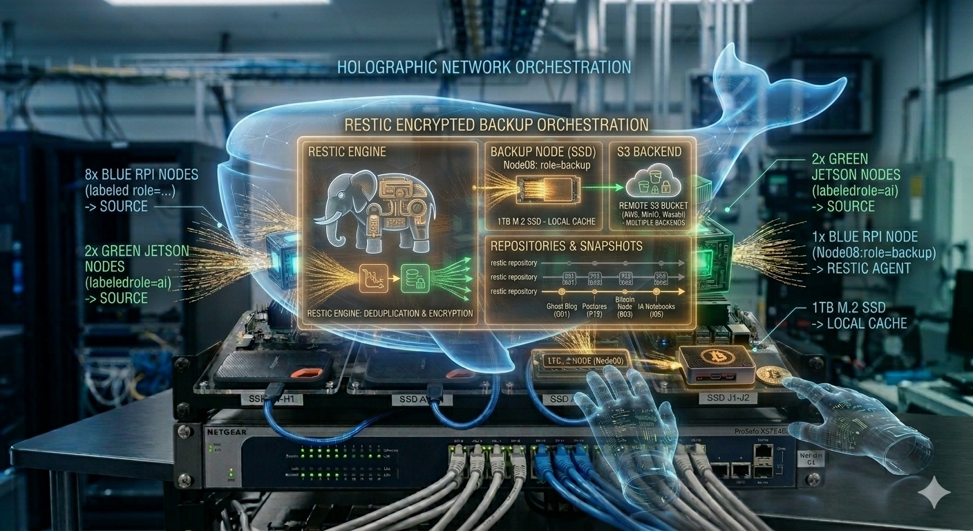 📝 Post 16: Backups Automáticos con Restic en backup