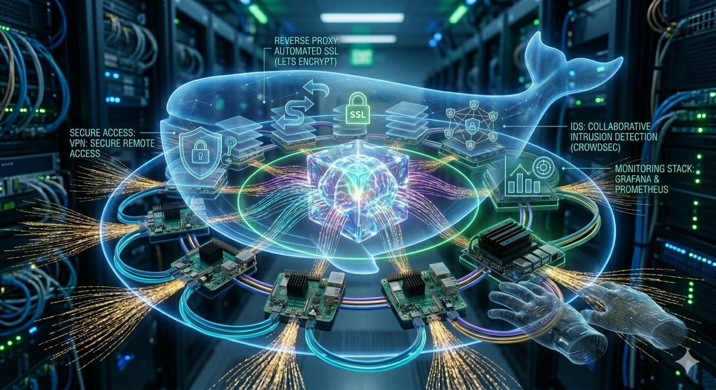 📝 Post 10: Stack de Infraestructura: WireGuard, Nginx Proxy Manager, Crowdsec y Monitorización